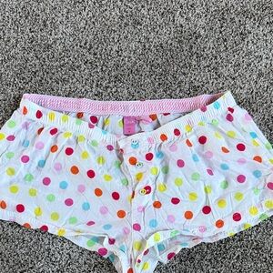 Victoria's Secret Pink  and Polka Dot Vintage Sleep Shorts
